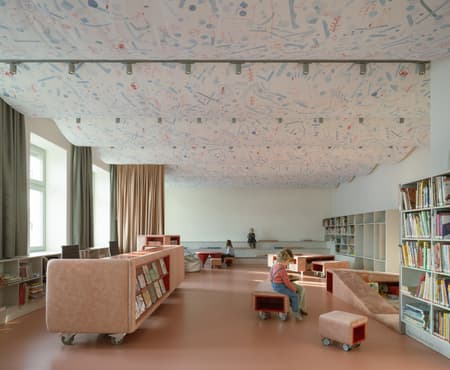 Library in Červený Kostelec